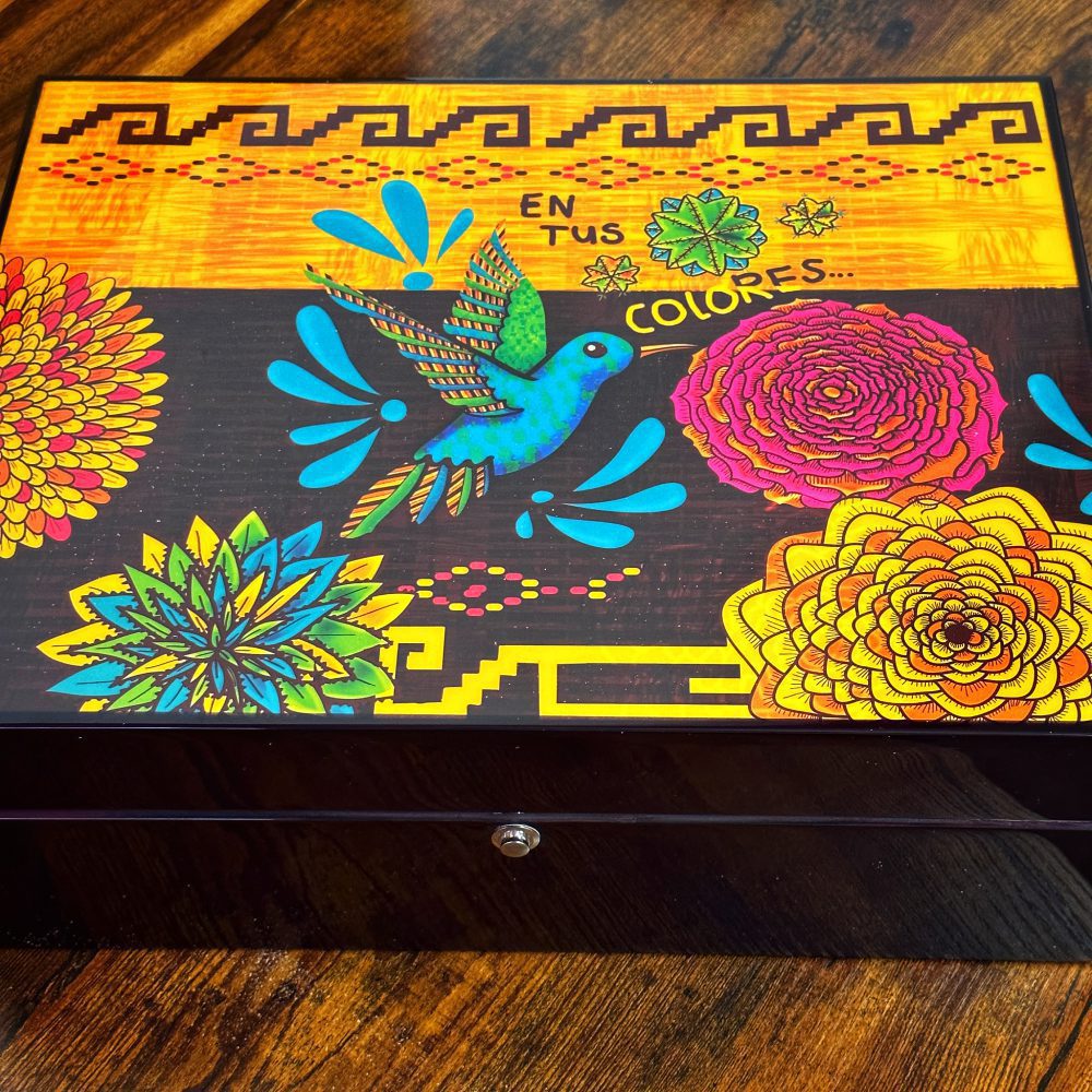 Park Lane Magic of Colour Humidor - Exterior