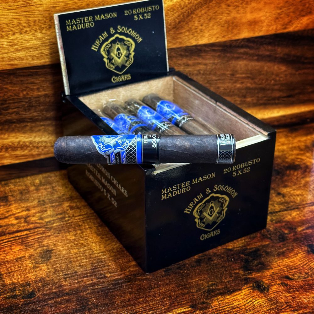 HIRAM & SOLOMON MASTER MASON MADURO ROBUSTO CIGAR