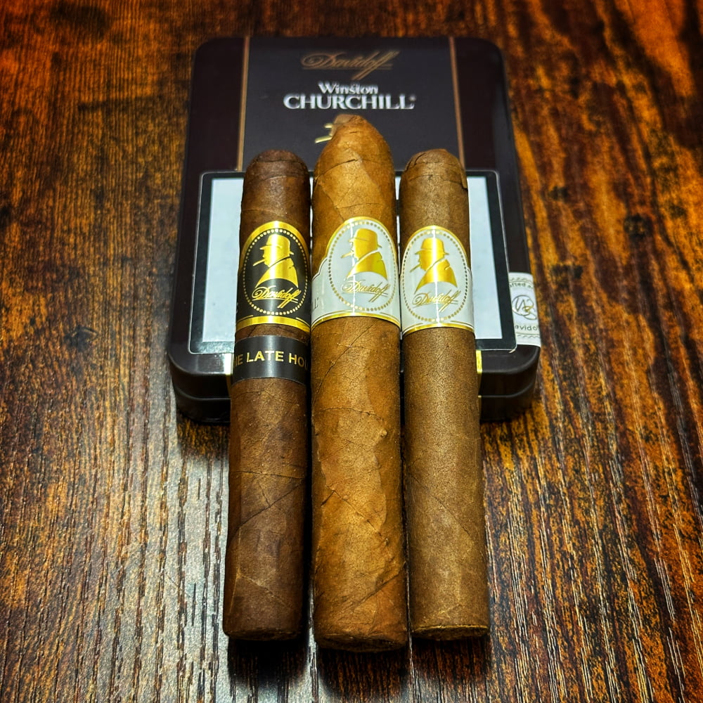 DAVIDOFF WINSTON CHURCHILL SHORT SMOKE SAMPLER