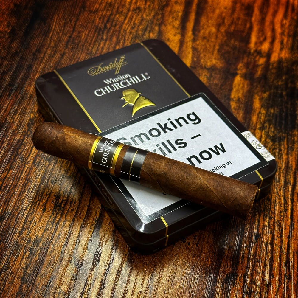 DAVIDOFF WINSTON CHURCHIL LATE HOUR PANETELA