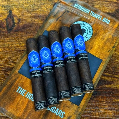 HIRAM & SOLOMON MASTER MASON MADURO ROBUSTO CIGAR SAMPLER